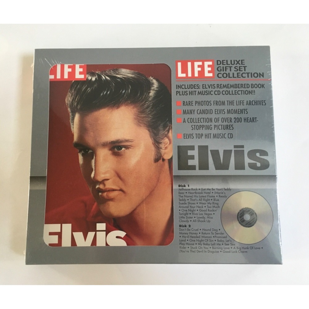 NEW SEALED Elvis by Life Magazine Editors (2003, Hardcover, Gift,Deluxe)